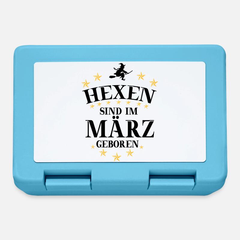 Witches March - Lunchbox - sapphire blue