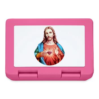 Jesus Christ | Jesus Christ - Lunchbox - pink - Front