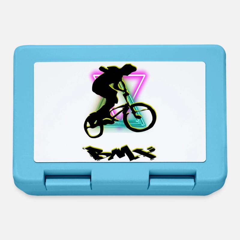 Vélo BMX - Boîte à goûter - bleu saphir