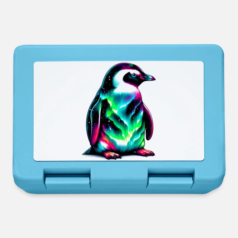 Pinguin - Brotdose - Saphirblau