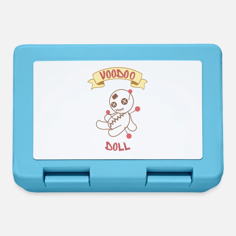 Voodoo Voodoo Voodoo Puppe - Brotdose - Saphirblau