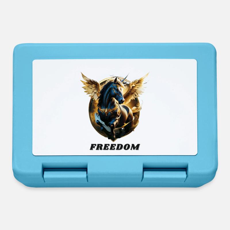 Freedom - Lunchbox - sapphire blue
