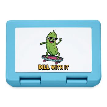 Pickle Vibes - Lunchbox - sapphire blue - Front