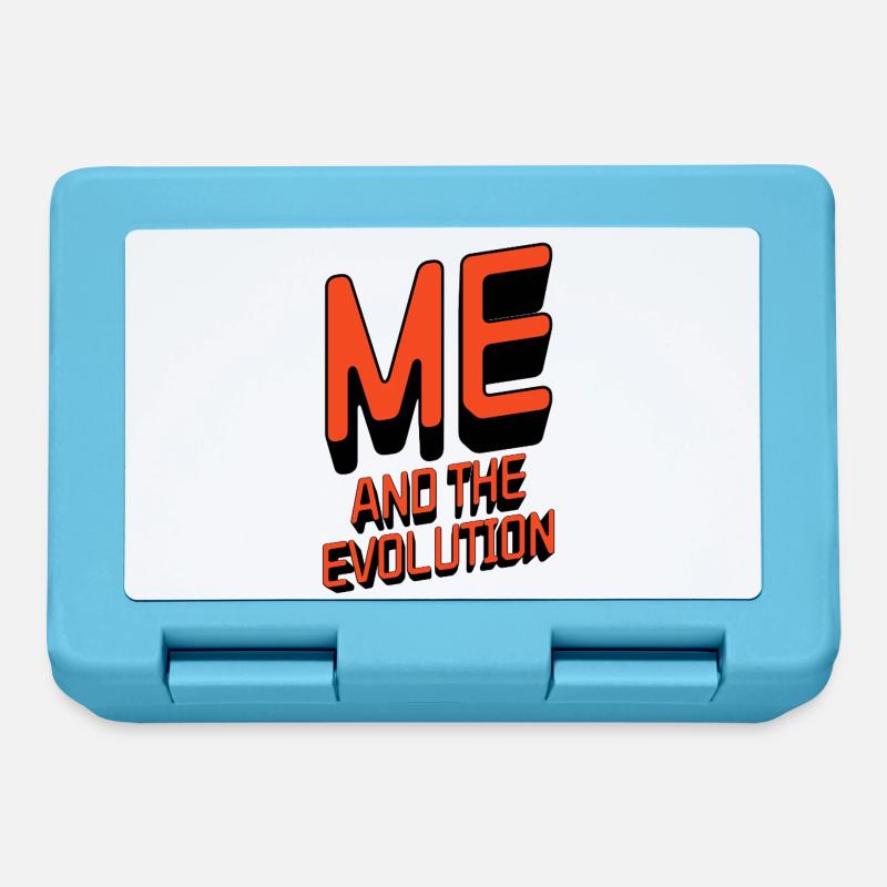 Me and the Evolution - Brotdose - Saphirblau