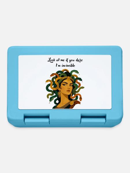 Medusa-Mythologie - Brotdose - Saphirblau