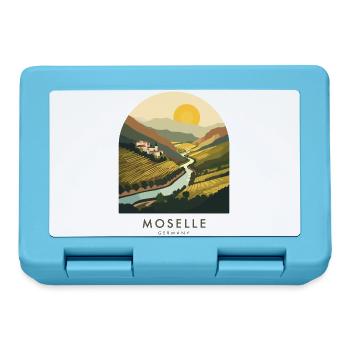 Moselle Germany Wine Country - Brotdose - Saphirblau - Vorne