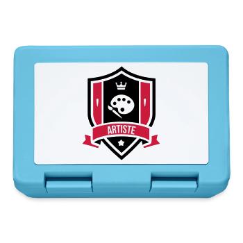 Artist - Art - Lunchbox - sapphire blue - Front