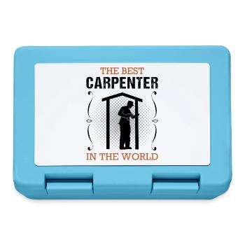 Carpenter Profession Carpenter Craftsman Gift - Lunchbox - sapphire blue - Front