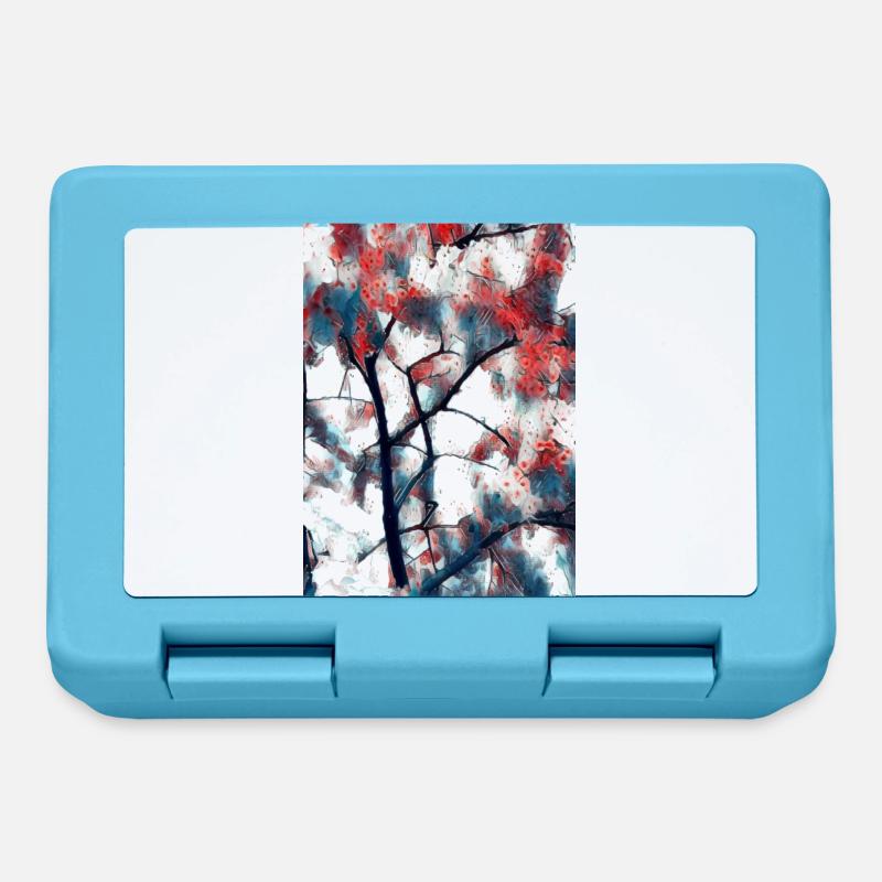 fraicheur - Boîte à goûter - bleu saphir