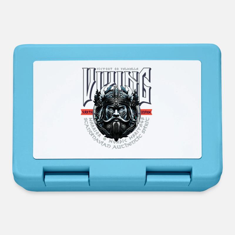 VIKING, VICTORY OR VALHALLA! - Boîte à goûter - bleu saphir