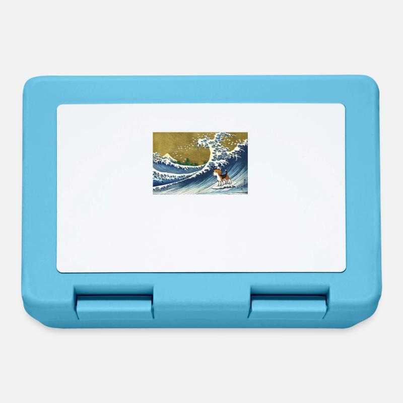 Beagle - Boîte à goûter - bleu saphir