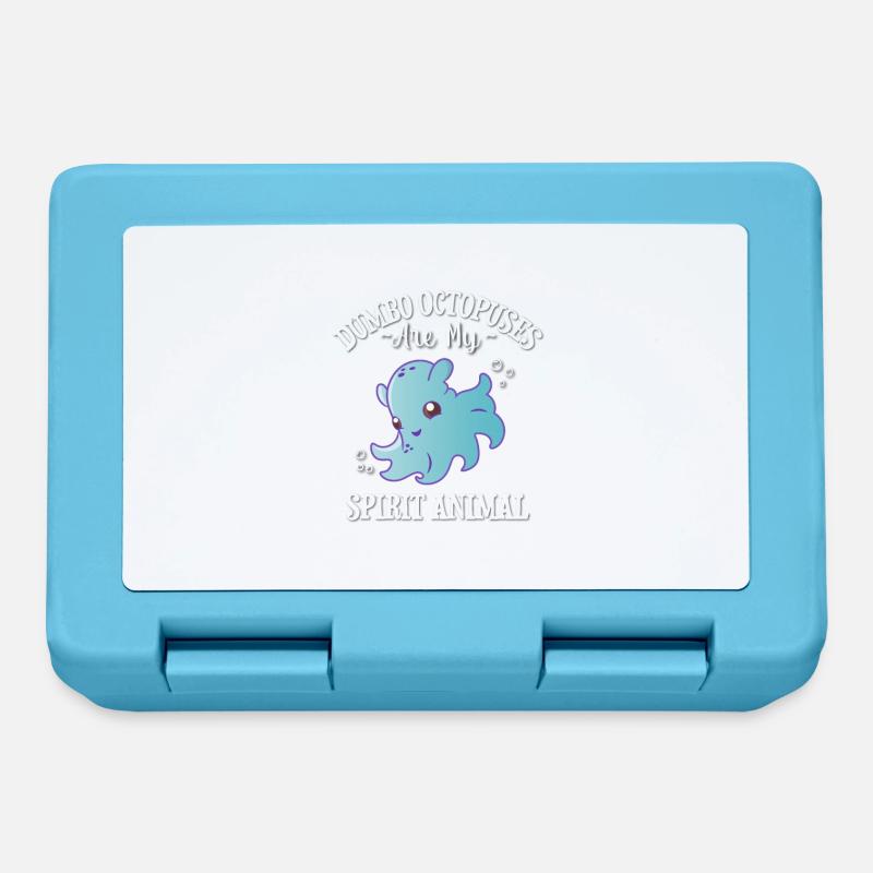 Poulpe Dumbo - Boîte à goûter - bleu saphir