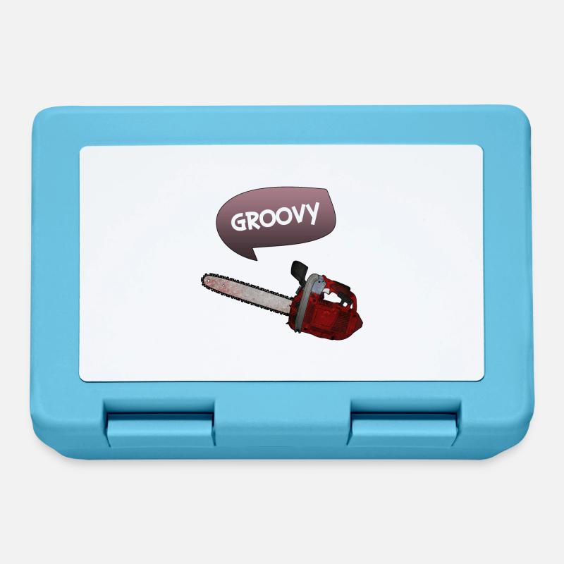 Evil dead - Groovy chains - Lunchbox - sapphire blue