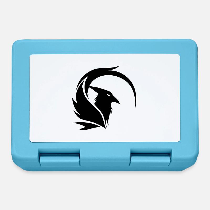 Phoenix Emblem - Brotdose - Saphirblau