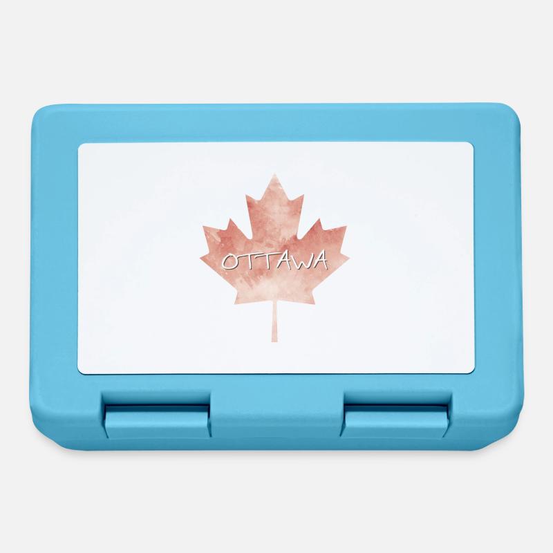 Maple Leaf Ottawa - Lunchbox - sapphire blue