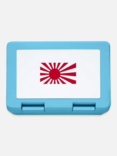Rising Sun - Brotdose - Saphirblau