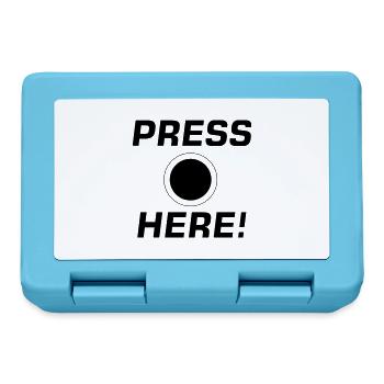 Press Here! - Brotdose - Saphirblau - Vorne