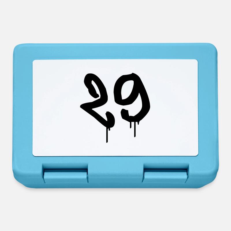Graffiti : 29 - Brotdose - Saphirblau