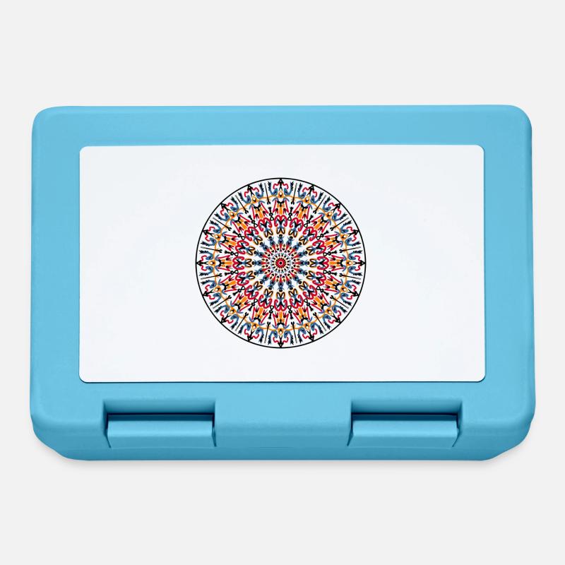 Mandala - Lunchbox - sapphire blue