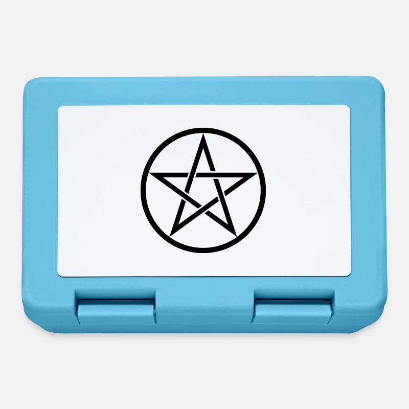 Pentacle Symbol 2 (Vector) - Lunchbox - sapphire blue