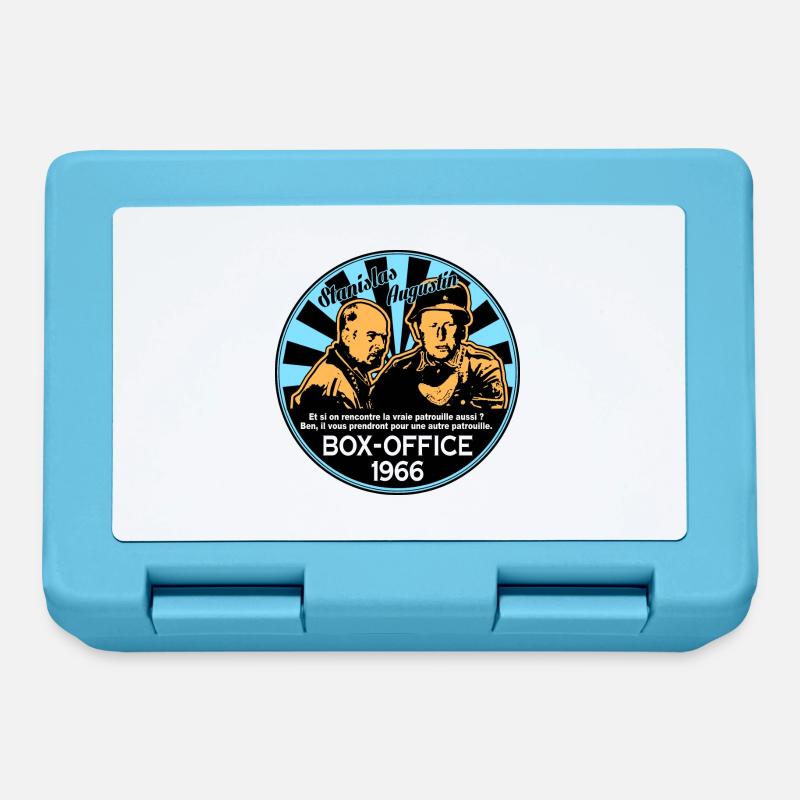 stanislas augustin box-office 1966 - Boîte à goûter - bleu saphir
