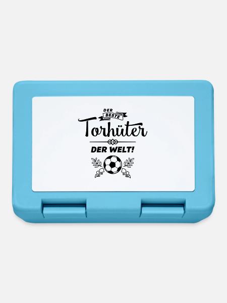 der beste torhüter - Brotdose - Saphirblau