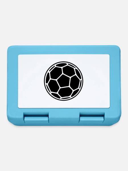 handball ball - Brotdose - Saphirblau