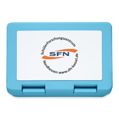 SFN Logo mit rundem Text in schwarz - Brotdose