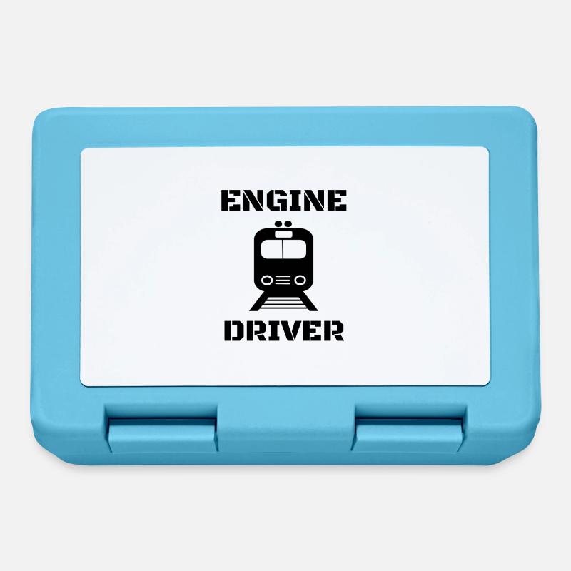 Engine driver - Lunchbox - sapphire blue