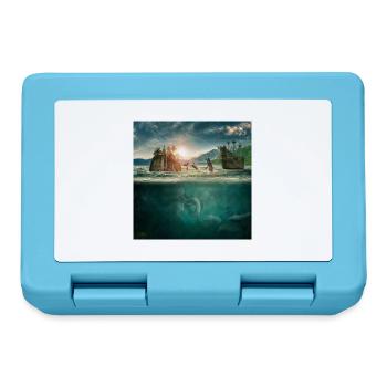 Underwater world of imagination - Lunchbox - sapphire blue - Front