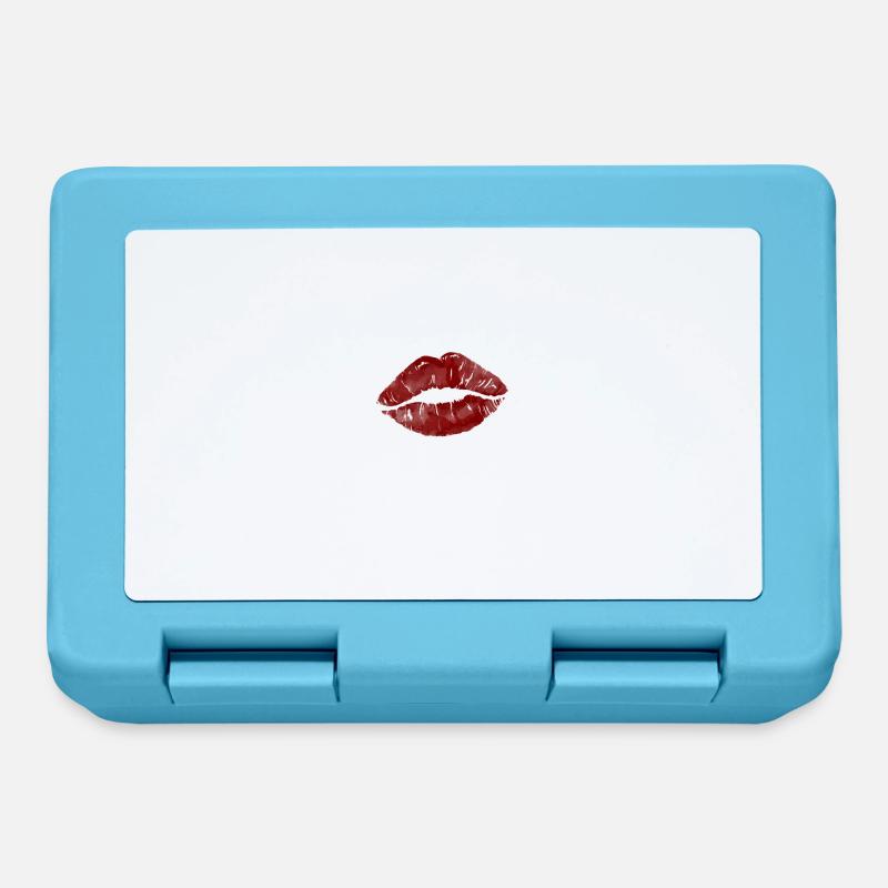 Lippenstift - Brotdose - Saphirblau