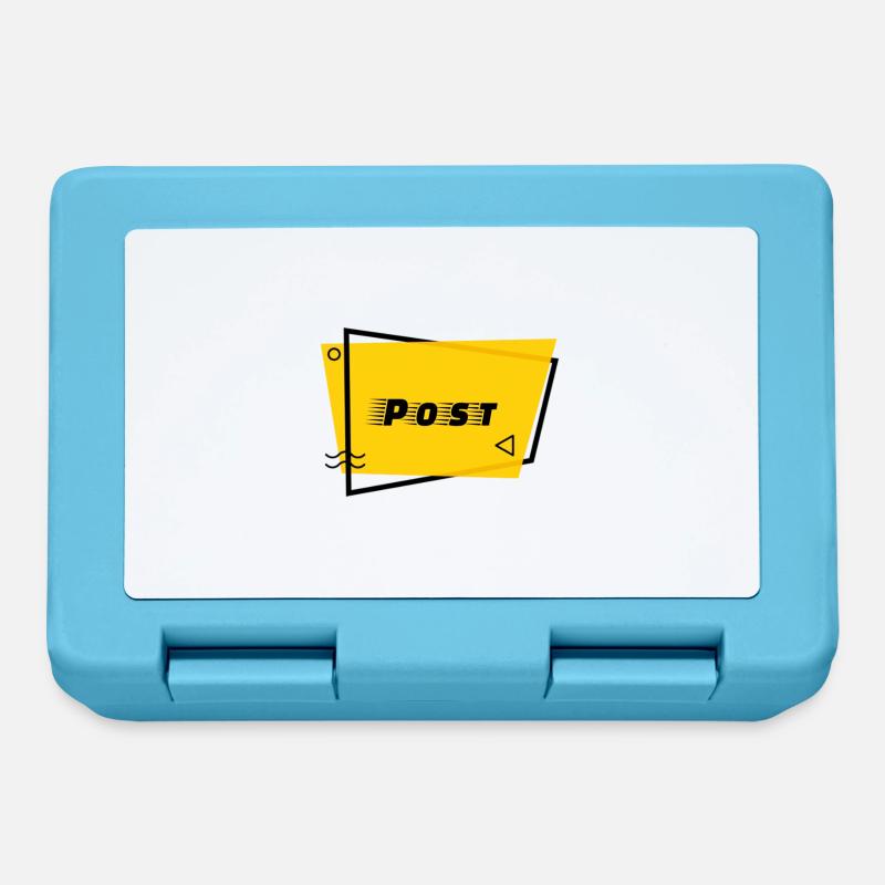 bureau de poste - Boîte à goûter - bleu saphir