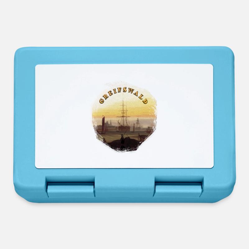 Greifswald Hafen - Boîte à goûter - bleu saphir