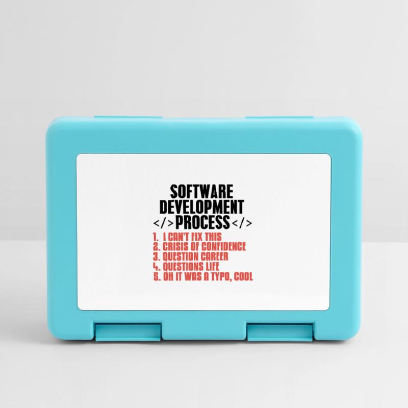 Programmierer Coder Softwareentwickler Geschenk Brotdose