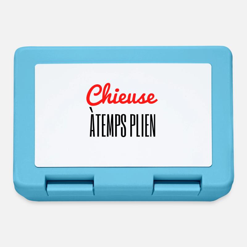 Chieuse à temps plein - Boîte à goûter - bleu saphir