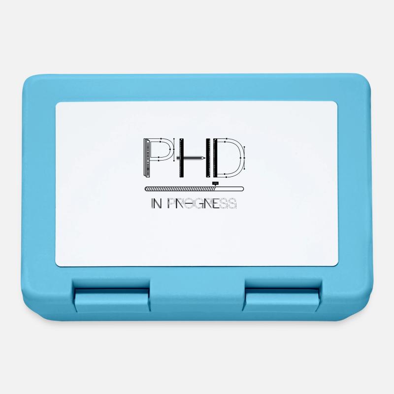 PHD IN PROGRESS - Lunchbox - sapphire blue