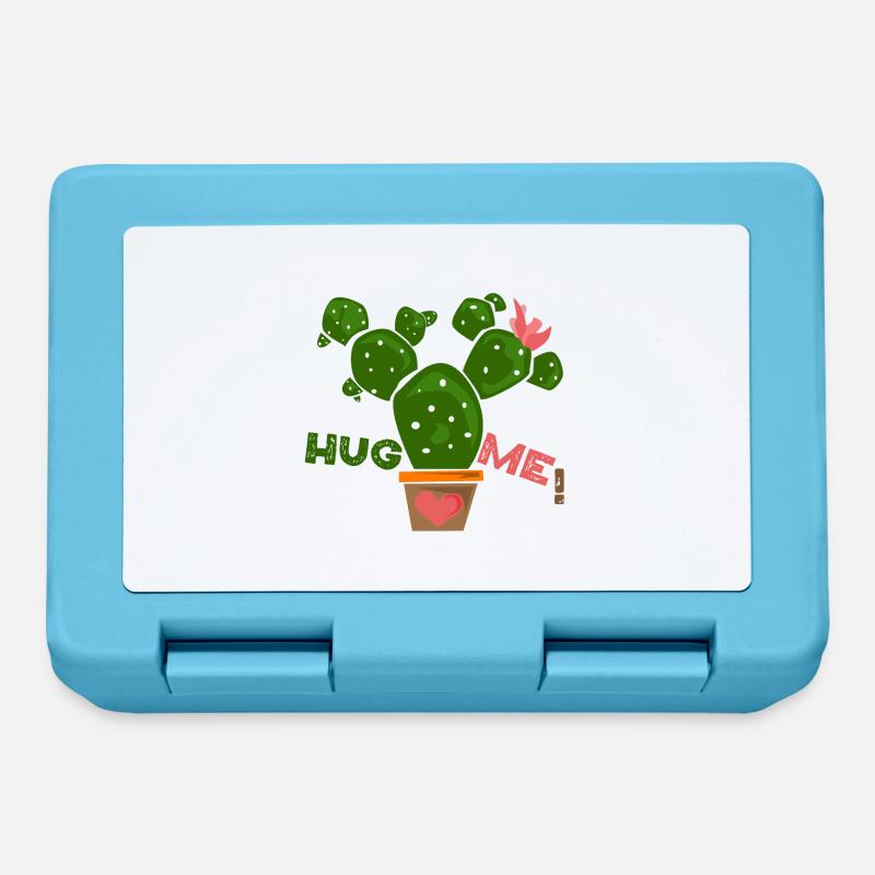 Hug me - Boîte à goûter - bleu saphir