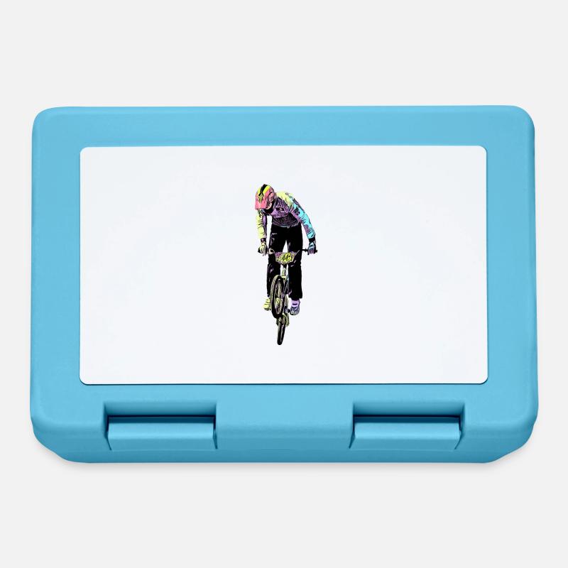bmx race - Boîte à goûter - bleu saphir