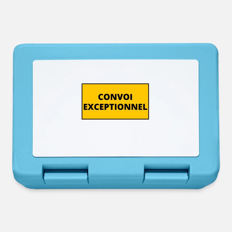 CONVOI EXCEPTIONNEL - Boîte à goûter - bleu saphir
