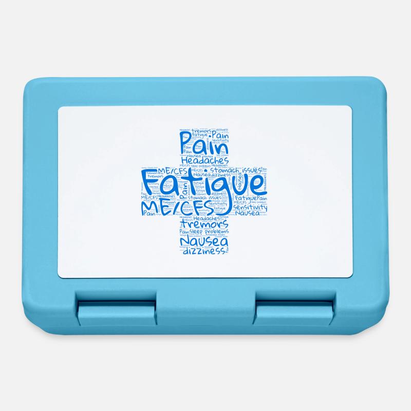 ME/CFS symptom cross - Lunchbox - sapphire blue