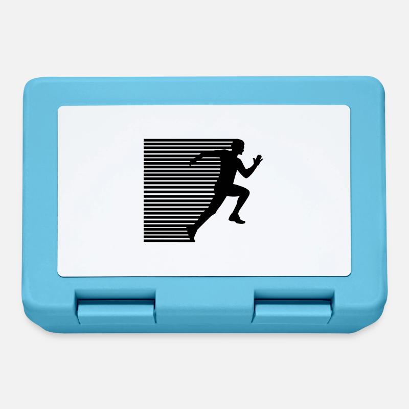 Idée cadeau Marathon Runner Speed 26.2 - Boîte à goûter - bleu saphir