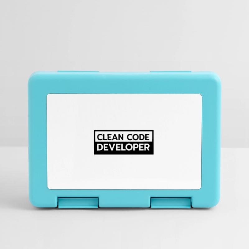 Clean Code Entwickler Coder Programmierer Geschenk Brotdose