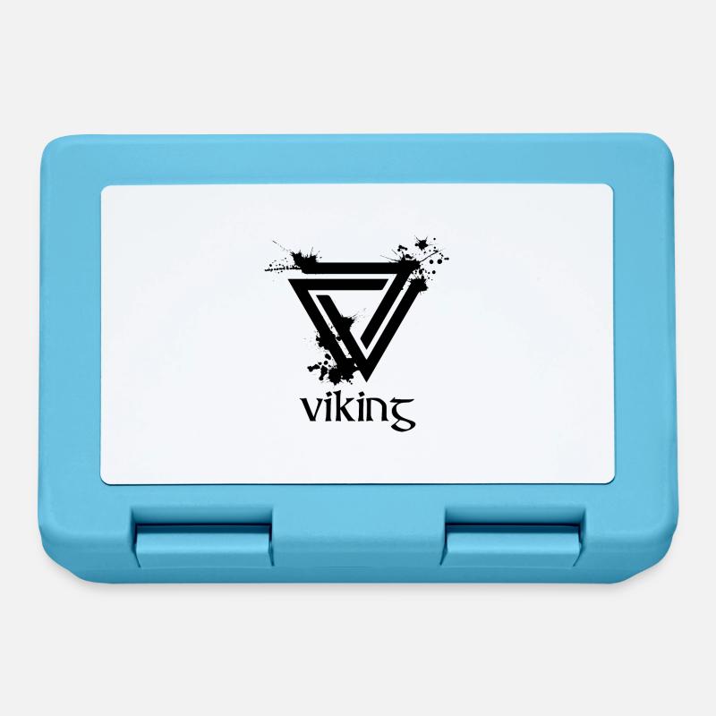 Wikinger - Brotdose - Saphirblau