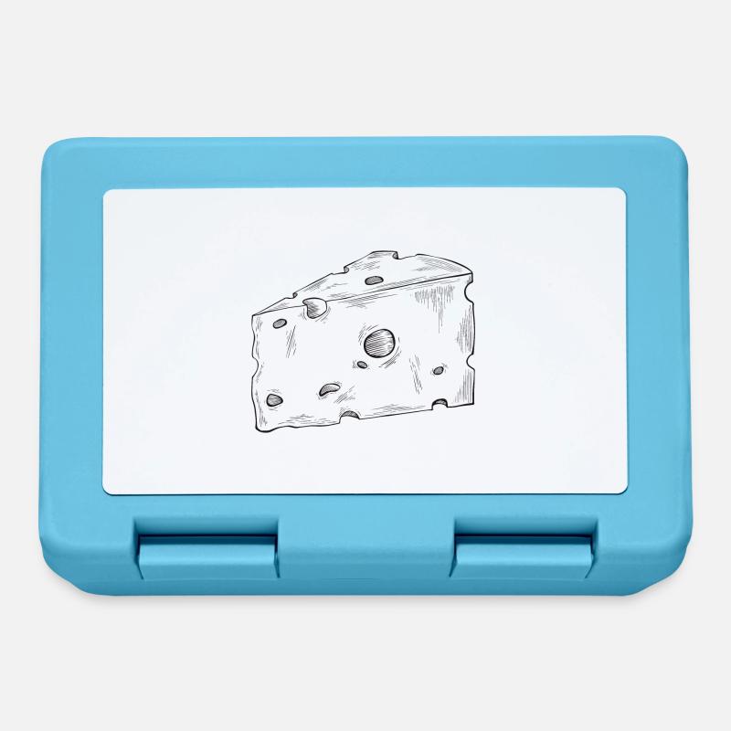 cheese - Lunchbox - sapphire blue