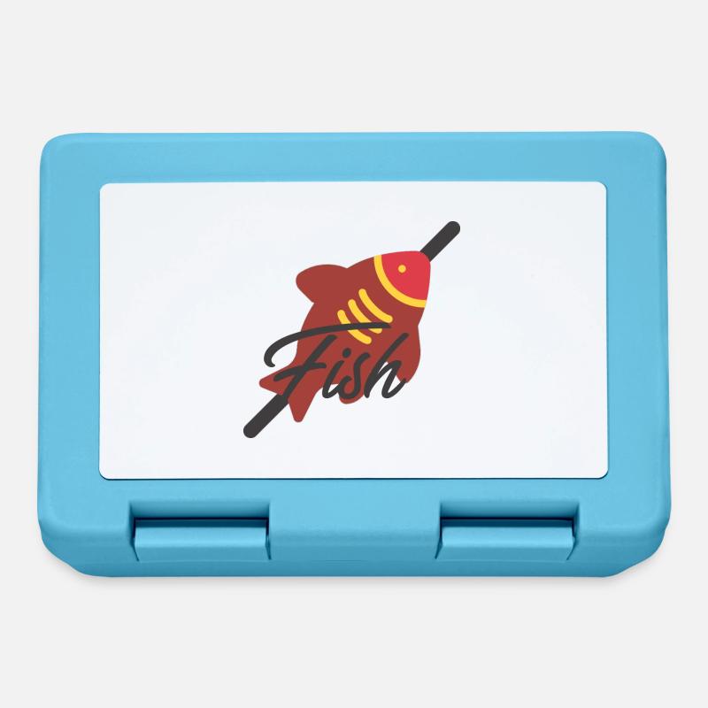 Fish - Lunchbox - sapphire blue