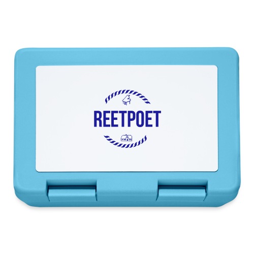 ReetPoet To Go | Logo Blau - Brotdose