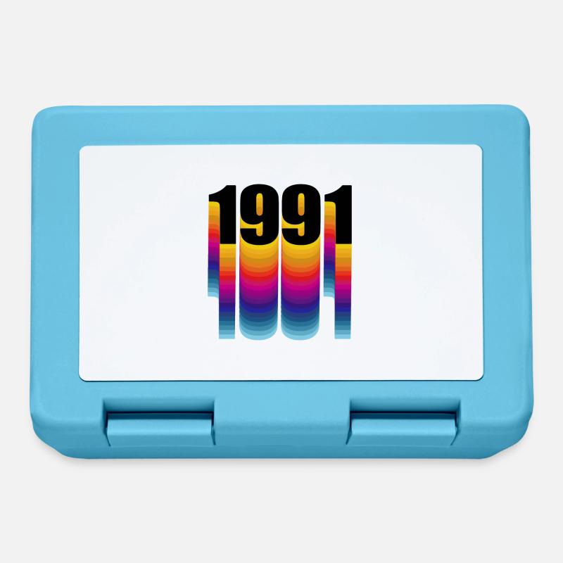 1991 Année de naissance - Boîte à goûter - bleu saphir