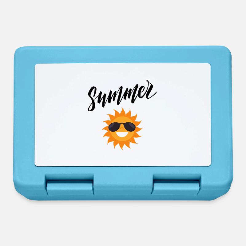 Summer - Boîte à goûter - bleu saphir