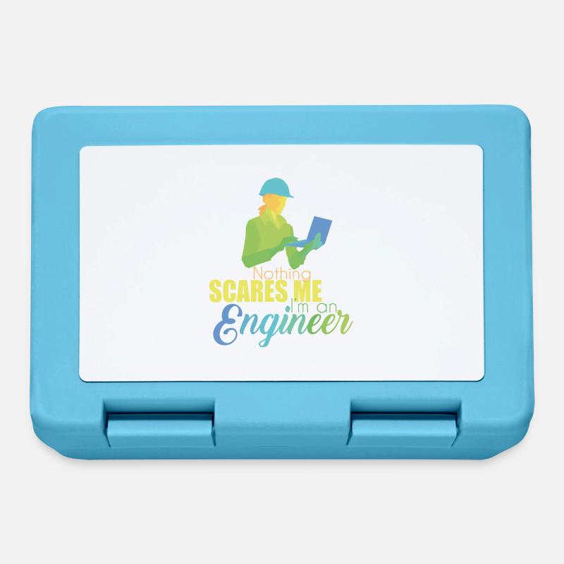 Engineer Engineer Technician Electrical Engineering Mechanical Engineering - Lunchbox - sapphire blue