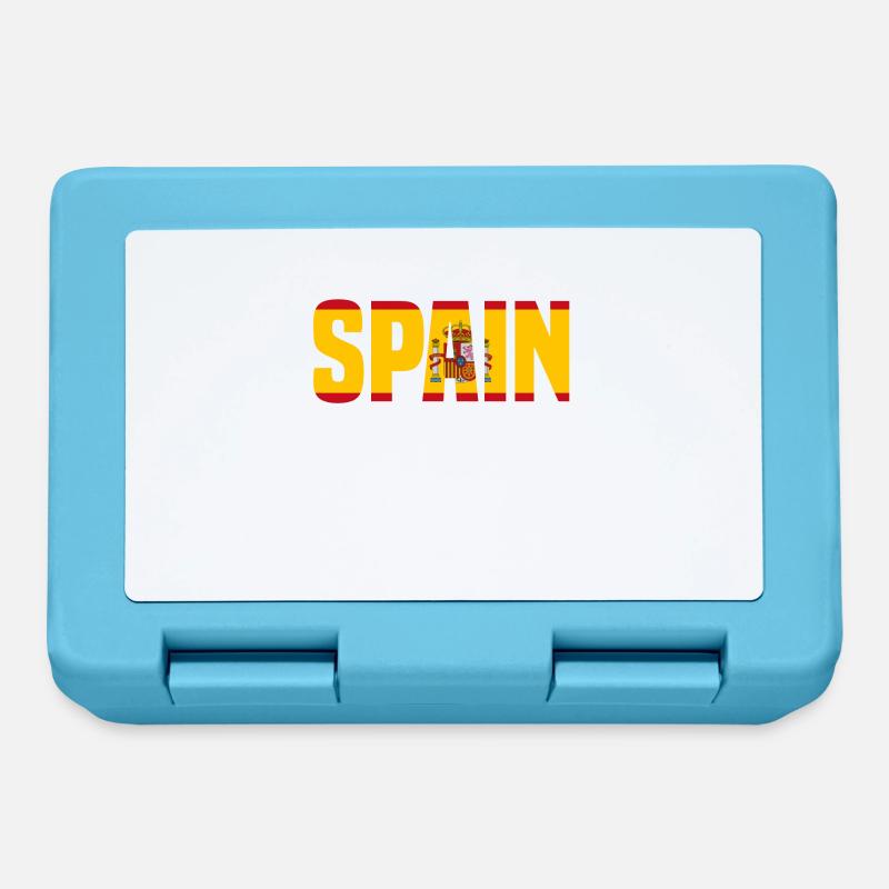 Spanien - Brotdose - Saphirblau